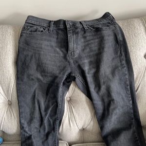 Hollister faded black jeans